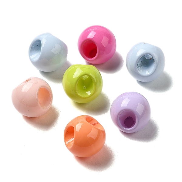 PandaHall Baking Paint Acrylic European Beads, Large Hole Bead, Top Drilled, Round, Mixed Color, 16x16x15.5mm, Hole: 4.5mm Acrylic Round..., Multicolor
PandaHall Baking Paint Acrylic European Beads, Large Hole Bead, Top Drilled, Round, Mixed Color, 16x16x15.5mm, Hole: 4.5mm Acrylic Round..., Multicolor