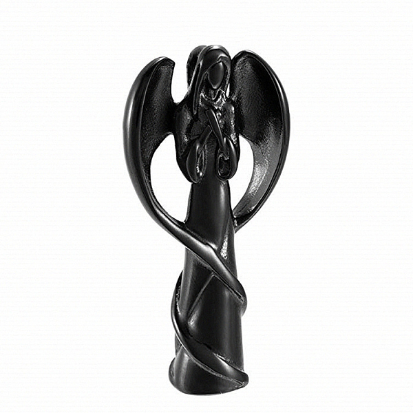 PandaHall Openable Stainless Steel Memorial Urn Ashes Pendants, Angel with Wing, Electrophoresis Black, 35x17mm Stainless Steel Angel &...
PandaHall Openable Stainless Steel Memorial Urn Ashes Pendants, Angel with Wing, Electrophoresis Black, 35x17mm Stainless Steel Angel &...