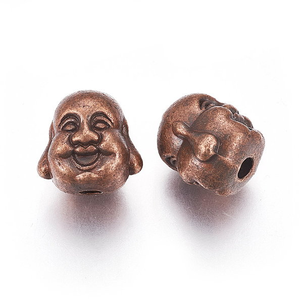 PandaHall Alloy Beads, Buddha Jewelry Making, Cadmium Free & Nickel Free & Lead Free, Red Copper, 10x10x9mm, Hole: 2mm Alloy Human
PandaHall Alloy Beads, Buddha Jewelry Making, Cadmium Free & Nickel Free & Lead Free, Red Copper, 10x10x9mm, Hole: 2mm Alloy Human