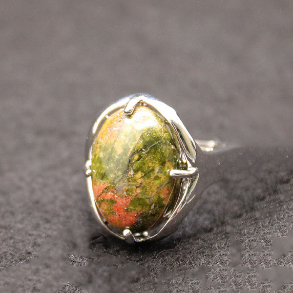 PandaHall Oval Natural Unakite Adjustable Ring, Platinum Alloy Jewelry for Women, Inner Diameter: 18mm Unakite Oval
PandaHall Oval Natural Unakite Adjustable Ring, Platinum Alloy Jewelry for Women, Inner Diameter: 18mm Unakite Oval