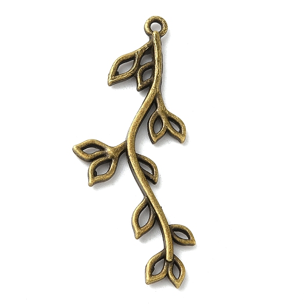 PandaHall Tibetan Style Alloy Pendants, Leafy Branch and Leaves, Cadmium Free & Lead Free, Antique Bronze, 43x17x2.5mm, Hole: 1.5mm, about...
PandaHall Tibetan Style Alloy Pendants, Leafy Branch and Leaves, Cadmium Free & Lead Free, Antique Bronze, 43x17x2.5mm, Hole: 1.5mm, about...