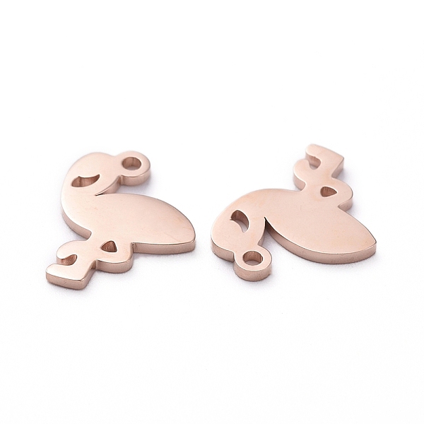 PandaHall Vacuum Plating 304 Stainless Steel Charms, Manual Polishing, Flamingo, Rose Gold, 12x10x1mm, Hole: 1mm 304 Stainless Steel Other...
PandaHall Vacuum Plating 304 Stainless Steel Charms, Manual Polishing, Flamingo, Rose Gold, 12x10x1mm, Hole: 1mm 304 Stainless Steel Other...