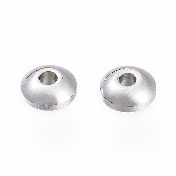 PandaHall 202 Stainless Steel Spacer Beads, Rondelle, Stainless Steel Color, 5x2.5mm, Hole: 1.5mm 202 Stainless Steel Rondelle
PandaHall 202 Stainless Steel Spacer Beads, Rondelle, Stainless Steel Color, 5x2.5mm, Hole: 1.5mm 202 Stainless Steel Rondelle