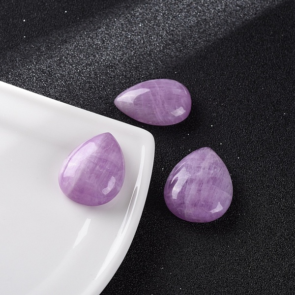 PandaHall Natural Kunzite Cabochons, Teardrop, 27~31x19~23.5x9.5~10mm Kunzite Teardrop
PandaHall Natural Kunzite Cabochons, Teardrop, 27~31x19~23.5x9.5~10mm Kunzite Teardrop