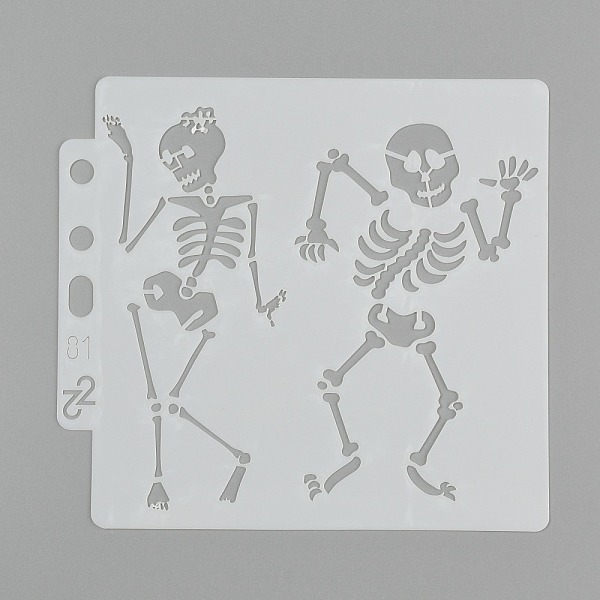 PandaHall Large Plastic Reusable Drawing Painting Stencils Templates, for Painting on Scrapbook Fabric Tiles Floor Furniture Wood, Skull..., White
PandaHall Large Plastic Reusable Drawing Painting Stencils Templates, for Painting on Scrapbook Fabric Tiles Floor Furniture Wood, Skull..., White