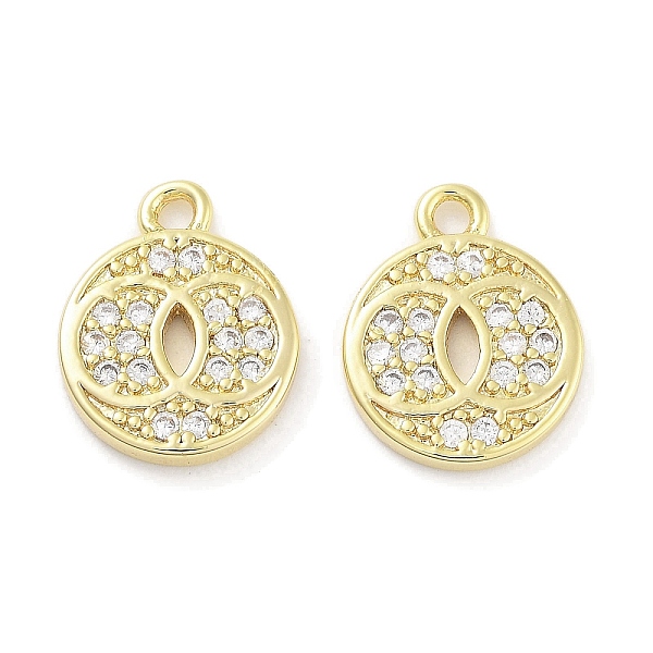 PandaHall Brass Micro Pave Clear Cubic Zirconia Pendants, Flat Round, Real 18K Gold Plated, 13x10x1.5mm, Hole: 1.2mm Brass+Cubic Zirconia...
PandaHall Brass Micro Pave Clear Cubic Zirconia Pendants, Flat Round, Real 18K Gold Plated, 13x10x1.5mm, Hole: 1.2mm Brass+Cubic Zirconia...