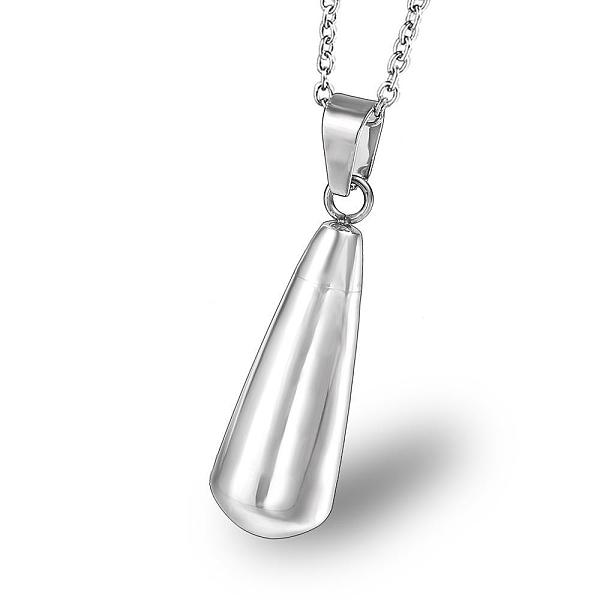 PandaHall Teardrop Urn Ashes Pendant Necklace, 316L Stainless Steel Memorial Jewelry for Men Women, Silver, 19.69 inch(50cm) 316L Surgical...
PandaHall Teardrop Urn Ashes Pendant Necklace, 316L Stainless Steel Memorial Jewelry for Men Women, Silver, 19.69 inch(50cm) 316L Surgical...