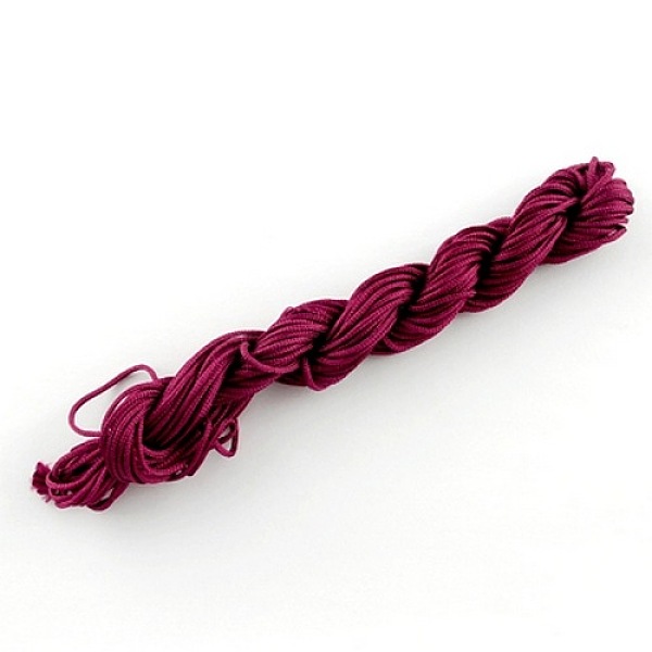 PandaHall 22M Nylon Jewelry Thread, Nylon Cord for Bracelets Making, Cerise, 1mm Nylon Red
PandaHall 22M Nylon Jewelry Thread, Nylon Cord for Bracelets Making, Cerise, 1mm Nylon Red
