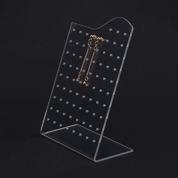 PandaHall Acrylic Earring Display Frame, L-shaped, Clear, 4.65x10x13.2cm Acrylic Clear
PandaHall Acrylic Earring Display Frame, L-shaped, Clear, 4.65x10x13.2cm Acrylic Clear