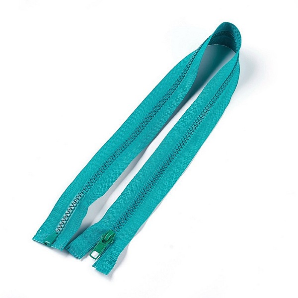 PandaHall Garment Accessories, Nylon and Resin Zipper, with Alloy Zipper Puller, Zip-fastener Components, Light Sea Green, 57.5x3.3cm Nylon...
PandaHall Garment Accessories, Nylon and Resin Zipper, with Alloy Zipper Puller, Zip-fastener Components, Light Sea Green, 57.5x3.3cm Nylon...