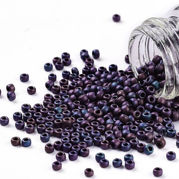 PandaHall TOHO Round Seed Beads, Japanese Seed Beads, (704) Matte Color Andromeda, 11/0, 2.2mm, Hole: 0.8mm, about 1110pcs/bottle..., Purple
PandaHall TOHO Round Seed Beads, Japanese Seed Beads, (704) Matte Color Andromeda, 11/0, 2.2mm, Hole: 0.8mm, about 1110pcs/bottle..., Purple