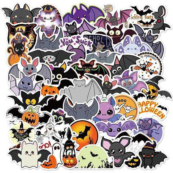 PandaHall Halloween Waterproof PVC Plastic Sticker Labels, Self-adhesion, for Suitcase, Skateboard, Refrigerator, Helmet, Mobile Phone Shell..., Multicolor
PandaHall Halloween Waterproof PVC Plastic Sticker Labels, Self-adhesion, for Suitcase, Skateboard, Refrigerator, Helmet, Mobile Phone Shell..., Multicolor