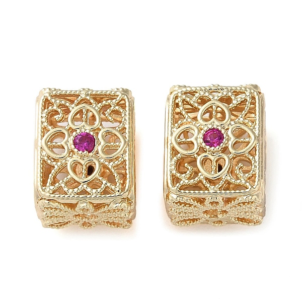 PandaHall Rack Plating Brass with Cubic Zirconia Beads, Long-Lasting Plated, Lead Free & Cadmium Free, Hollow Rectangle, Golden, 11.5x9x10mm...
PandaHall Rack Plating Brass with Cubic Zirconia Beads, Long-Lasting Plated, Lead Free & Cadmium Free, Hollow Rectangle, Golden, 11.5x9x10mm...