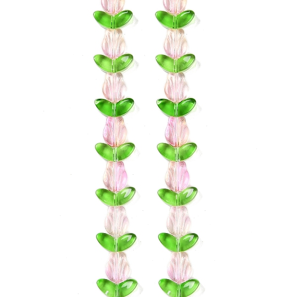 PandaHall Transparent Glass Bead Strands, Flower, Misty Rose, 10x8x4mm, Hole: 0.8mm, about 29pcs/strand, 18.11''(46cm) Glass Flower
PandaHall Transparent Glass Bead Strands, Flower, Misty Rose, 10x8x4mm, Hole: 0.8mm, about 29pcs/strand, 18.11''(46cm) Glass Flower