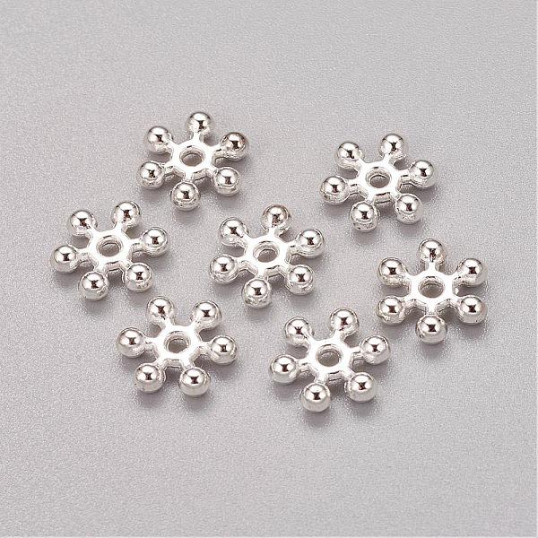 PandaHall Zinc Alloy Beads Spacers, Cadmium Free & Lead Free, with One Hole, Snowflake, Silver Color Plated, 10x2.5mm, Hole: 1.5mm Alloy...
PandaHall Zinc Alloy Beads Spacers, Cadmium Free & Lead Free, with One Hole, Snowflake, Silver Color Plated, 10x2.5mm, Hole: 1.5mm Alloy...