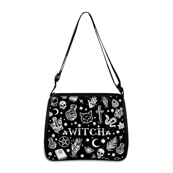 PandaHall Polyester Bag, Gothic Style Adjustable Shoulder Bag for Wiccan Lovers, Cat Shape, 30x25cm Polyester Cat Shape
PandaHall Polyester Bag, Gothic Style Adjustable Shoulder Bag for Wiccan Lovers, Cat Shape, 30x25cm Polyester Cat Shape