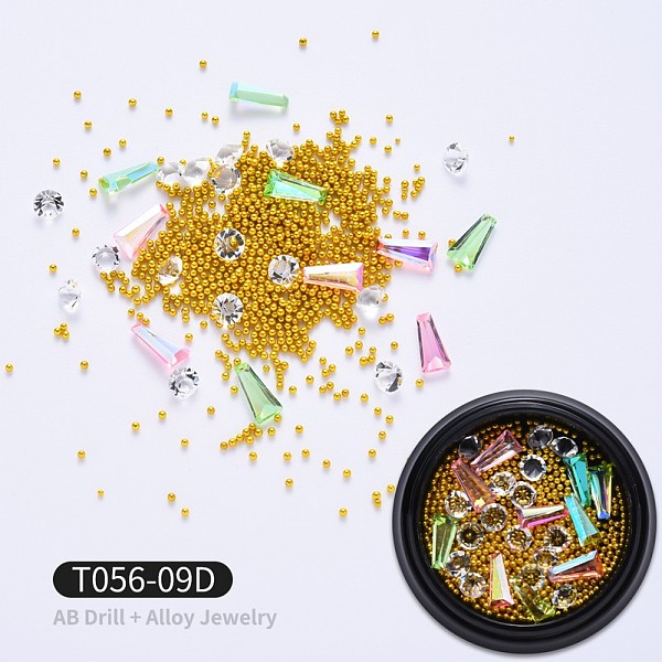 PandaHall Pointed Back Resin Rhinestone Cabochons, with Alloy Findings, Nail Art Decoration Accessories, Trapezoid, Golden, Colorful..., Clear
PandaHall Pointed Back Resin Rhinestone Cabochons, with Alloy Findings, Nail Art Decoration Accessories, Trapezoid, Golden, Colorful..., Clear
