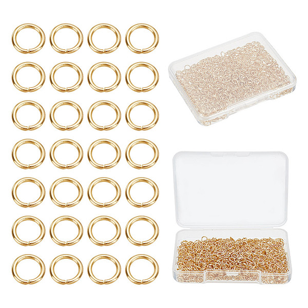 PandaHall arricraft 1000 Pcs Real 18k Gold Plated Open Jump Rings, 4mm Connector Split Rings 304 Stainless Steel O Rings Links Round Jewelry...
PandaHall arricraft 1000 Pcs Real 18k Gold Plated Open Jump Rings, 4mm Connector Split Rings 304 Stainless Steel O Rings Links Round Jewelry...