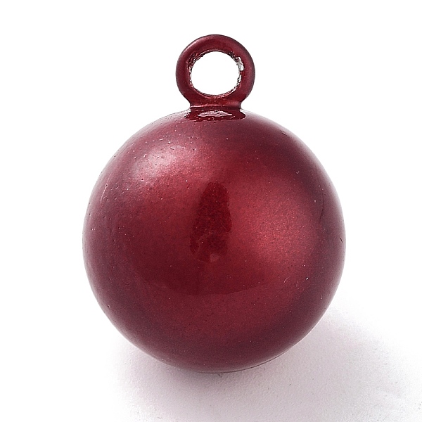 PandaHall Brass Bell Pendants, Suikin Bell, Round Charms, Dark Red, 22x17mm, Hole: 2.7mm Brass Round
PandaHall Brass Bell Pendants, Suikin Bell, Round Charms, Dark Red, 22x17mm, Hole: 2.7mm Brass Round