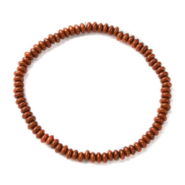 PandaHall Natural Red Jasper Flat Round Beaded Stretch Bracelets for Women, Inner Diameter: 2-3/8 inch(6cm) Red Jasper
PandaHall Natural Red Jasper Flat Round Beaded Stretch Bracelets for Women, Inner Diameter: 2-3/8 inch(6cm) Red Jasper
