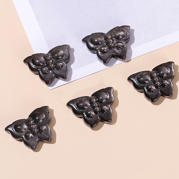 PandaHall Natural Silver Obsidian Beads, Butterfly, 13.5x16x6mm, Hole: 1.5mm Obsidian Butterfly
PandaHall Natural Silver Obsidian Beads, Butterfly, 13.5x16x6mm, Hole: 1.5mm Obsidian Butterfly