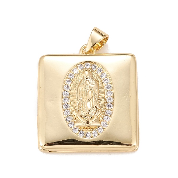 PandaHall Brass Micro Pave Cubic Zirconia Locket Pendants, Photo Frame Charms for Necklaces, Real 18K Gold Plated, Lead Free & Cadmium Free..., Clear
PandaHall Brass Micro Pave Cubic Zirconia Locket Pendants, Photo Frame Charms for Necklaces, Real 18K Gold Plated, Lead Free & Cadmium Free..., Clear