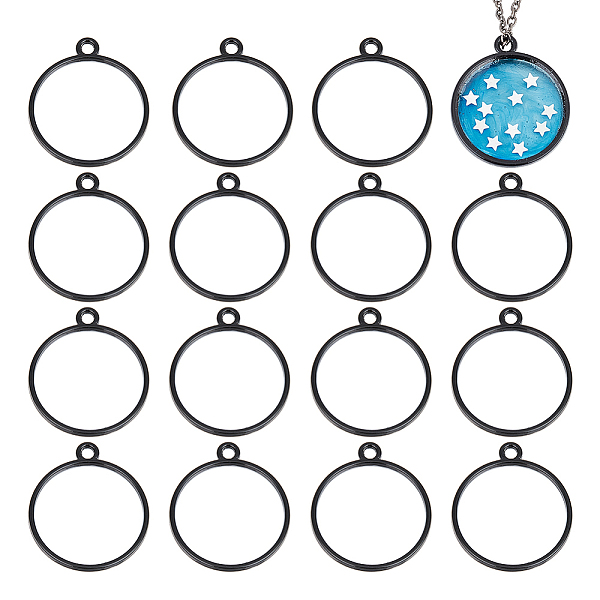 PandaHall Unicraftale 30Pcs Alloy Open Back Bezel Pendants, for DIY UV Resin, Epoxy Resin, Pressed Flower Jewelry, Ring, Electrophoresis...
PandaHall Unicraftale 30Pcs Alloy Open Back Bezel Pendants, for DIY UV Resin, Epoxy Resin, Pressed Flower Jewelry, Ring, Electrophoresis...