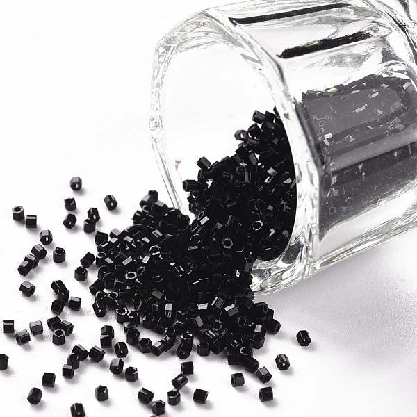 PandaHall TOHO Hexagon Beads, Japanese Seed Beads, 15/0 Two Cut Glass Seed Beads, (49) Opaque Jet, 15/0, 1.5x1.5x1.5mm, Hole: 0.5mm, about..., Black
PandaHall TOHO Hexagon Beads, Japanese Seed Beads, 15/0 Two Cut Glass Seed Beads, (49) Opaque Jet, 15/0, 1.5x1.5x1.5mm, Hole: 0.5mm, about..., Black