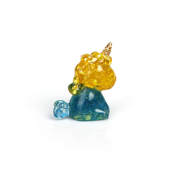 PandaHall Resin Home Display Decorations, with Sequin, Natural Citrine/Aquamarine Inside, Unicorn, 50x30x55mm Aquamarine Unicorn
PandaHall Resin Home Display Decorations, with Sequin, Natural Citrine/Aquamarine Inside, Unicorn, 50x30x55mm Aquamarine Unicorn