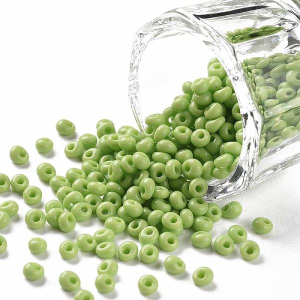 PandaHall TOHO Short Magatama Beads, Japanese Seed Beads, (44) Opaque Sour Apple, 3.5x3x2.5mm, Hole: 0.8mm, about 450g/bag Glass Green
PandaHall TOHO Short Magatama Beads, Japanese Seed Beads, (44) Opaque Sour Apple, 3.5x3x2.5mm, Hole: 0.8mm, about 450g/bag Glass Green