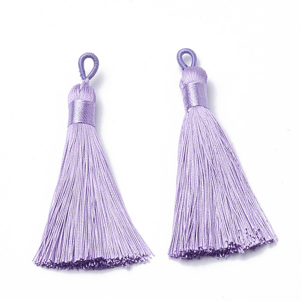 PandaHall Polyester Tassel Big Pendants Decoration, Lilac, 80~90x8.5~9mm, Hole: 4x6mm Polyester Purple
PandaHall Polyester Tassel Big Pendants Decoration, Lilac, 80~90x8.5~9mm, Hole: 4x6mm Polyester Purple