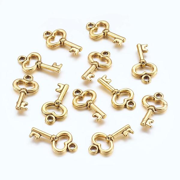 PandaHall Tibetan Style Alloy Pendants, Lead Free, Cadmium Free and Nickel Free, Skeleton Key, Antique Golden Color, Size: about 15.5mm long...
PandaHall Tibetan Style Alloy Pendants, Lead Free, Cadmium Free and Nickel Free, Skeleton Key, Antique Golden Color, Size: about 15.5mm long...