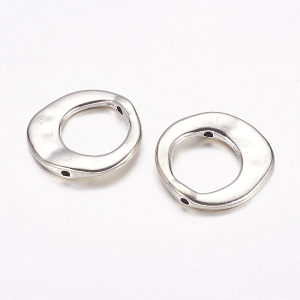 PandaHall Tibetan Style Irregular Ring Bead Frames, Cadmium Free & Nickel Free & Lead Free, Antique Silver, 20.5x20.5x3mm, Hole: 12mm Alloy...
PandaHall Tibetan Style Irregular Ring Bead Frames, Cadmium Free & Nickel Free & Lead Free, Antique Silver, 20.5x20.5x3mm, Hole: 12mm Alloy...