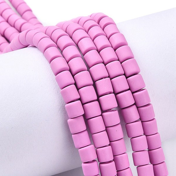 PandaHall Handmade Polymer Clay Bead Strands, Column, Medium Orchid, 6.5x6mm, Hole: 1.2mm, about 61pcs/strand, 15.75 inch(40cm) Polymer Clay...
PandaHall Handmade Polymer Clay Bead Strands, Column, Medium Orchid, 6.5x6mm, Hole: 1.2mm, about 61pcs/strand, 15.75 inch(40cm) Polymer Clay...