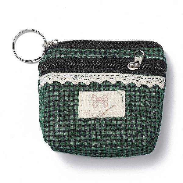 PandaHall Tartan Pattern Clothlike Bags, Change Purse, with Handle Ring, Mixed Color, 10x10.2x1.6cm Cloth Multicolor
PandaHall Tartan Pattern Clothlike Bags, Change Purse, with Handle Ring, Mixed Color, 10x10.2x1.6cm Cloth Multicolor