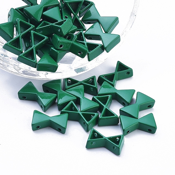 PandaHall Spray Painted Alloy Multi-Strand Links, For Tile Elastic Bracelets Making, Bowknot, Dark Green, 13x8x3.5mm, Hole: 1mm Alloy...
PandaHall Spray Painted Alloy Multi-Strand Links, For Tile Elastic Bracelets Making, Bowknot, Dark Green, 13x8x3.5mm, Hole: 1mm Alloy...