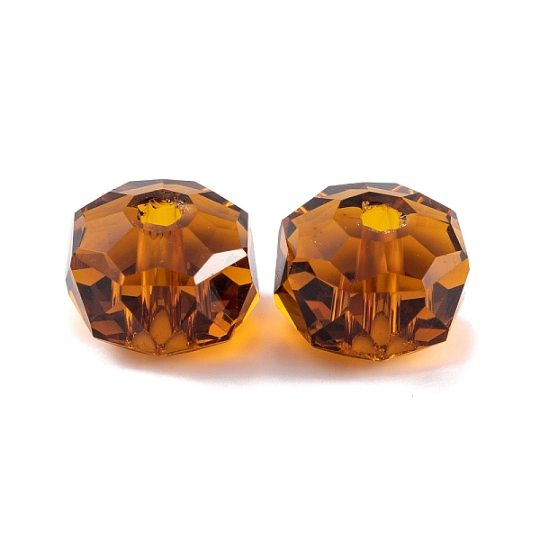 PandaHall Transparent Glass Beads, Faceted, Rondelle, Smoked Topaz, 8x5mm, Hole: 1.2mm Glass Rondelle Yellow
PandaHall Transparent Glass Beads, Faceted, Rondelle, Smoked Topaz, 8x5mm, Hole: 1.2mm Glass Rondelle Yellow