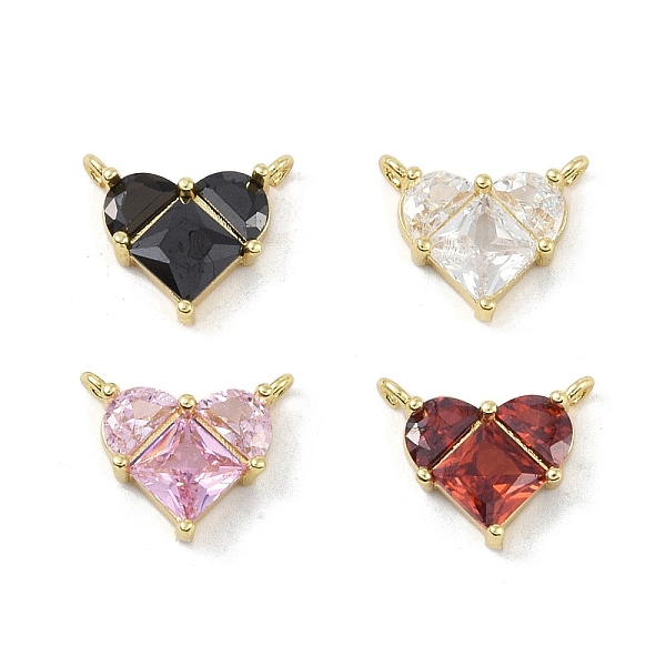 PandaHall Rack Plating Brass Pendant, with Cubic Zirconia, Lead Free & Cadmium Free, Long-Lasting Plated, Heart, Real 18K Gold Plated..., Multicolor
PandaHall Rack Plating Brass Pendant, with Cubic Zirconia, Lead Free & Cadmium Free, Long-Lasting Plated, Heart, Real 18K Gold Plated..., Multicolor
