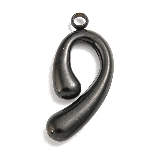 PandaHall Ion Plating(IP) 304 Stainless Steel Pendants, Number 9 Charm, Black, 26x11.5x3.5mm, Hole: 2.2mm 304 Stainless Steel Number
PandaHall Ion Plating(IP) 304 Stainless Steel Pendants, Number 9 Charm, Black, 26x11.5x3.5mm, Hole: 2.2mm 304 Stainless Steel Number