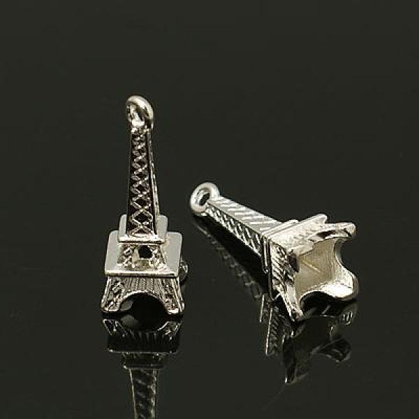 PandaHall Tibetan Style Pendants, Eiffel Tower Charm for Bracelet Making, Lead Free and Nickel Free and Cadmium Free, Silver Color Plated...
PandaHall Tibetan Style Pendants, Eiffel Tower Charm for Bracelet Making, Lead Free and Nickel Free and Cadmium Free, Silver Color Plated...