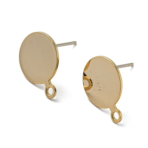 PandaHall Brass Stud Earring Findings, with 925 Silver Pin, Long-Lasting Plated, Cadmium Free & Lead Free, Real 14K Gold Plated, 13.5x10mm...
PandaHall Brass Stud Earring Findings, with 925 Silver Pin, Long-Lasting Plated, Cadmium Free & Lead Free, Real 14K Gold Plated, 13.5x10mm...