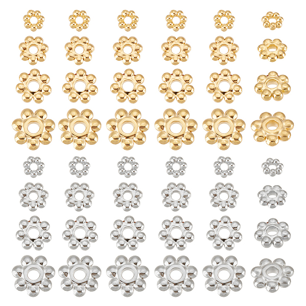 PandaHall UNICRAFTALE 80Pcs 8 Styles 3/4/5/6/8mm 304 Stainless Steel Spacer Beads Sets Metal Flower Shape Spacer Caps Bead Cap Half Round...
PandaHall UNICRAFTALE 80Pcs 8 Styles 3/4/5/6/8mm 304 Stainless Steel Spacer Beads Sets Metal Flower Shape Spacer Caps Bead Cap Half Round...
