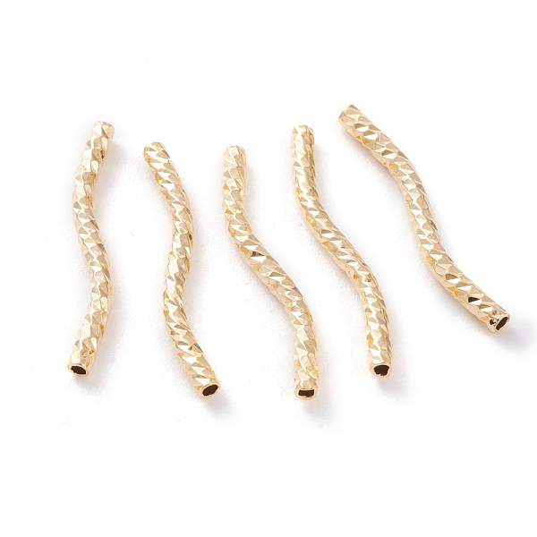 PandaHall Brass Tube Beads, Long-Lasting Plated, Curved Beads, Real 24K Gold Plated, 25x2mm, Hole: 1.2mm Brass Others
PandaHall Brass Tube Beads, Long-Lasting Plated, Curved Beads, Real 24K Gold Plated, 25x2mm, Hole: 1.2mm Brass Others