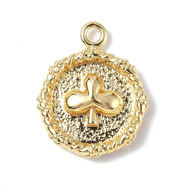 PandaHall Brass Pendants, Textured, Real 18K Gold Plated, Flat Round with Playing Cards Charm, Club, 15.5x12.5x2.5mm, Hole: 1.4mm Brass Flat...
PandaHall Brass Pendants, Textured, Real 18K Gold Plated, Flat Round with Playing Cards Charm, Club, 15.5x12.5x2.5mm, Hole: 1.4mm Brass Flat...