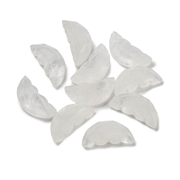 PandaHall Natural Quartz Crystal Butterfly Wing Cabochons, Rock Crystal, Faceted, 15x6.5~7x4~4.5mm Quartz Crystal Butterfly
PandaHall Natural Quartz Crystal Butterfly Wing Cabochons, Rock Crystal, Faceted, 15x6.5~7x4~4.5mm Quartz Crystal Butterfly