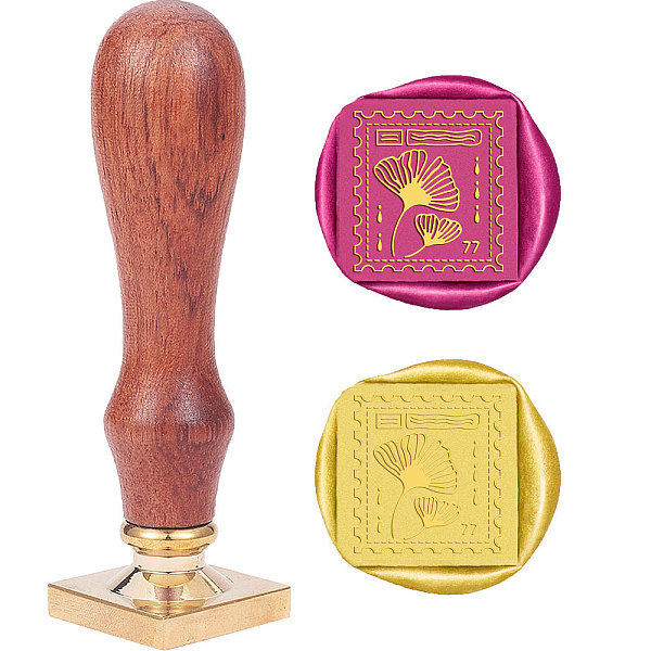 PandaHall DIY Scrapbook, Brass Wax Seal Stamp and Wood Handle Sets, Leaf Pattern, 89mm, Stamps: 25x25x14.5mm Brass Leaf
PandaHall DIY Scrapbook, Brass Wax Seal Stamp and Wood Handle Sets, Leaf Pattern, 89mm, Stamps: 25x25x14.5mm Brass Leaf