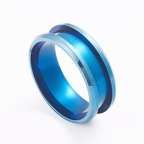 PandaHall 201 Stainless Steel Grooved Finger Ring Settings, Ring Core Blank, for Inlay Ring Jewelry Making, Blue, Size 7, Inner Diameter...
PandaHall 201 Stainless Steel Grooved Finger Ring Settings, Ring Core Blank, for Inlay Ring Jewelry Making, Blue, Size 7, Inner Diameter...