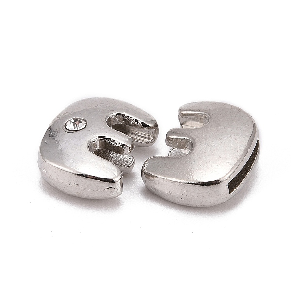 PandaHall Letter Slider Beads for Watch Band Bracelet Making, Platinum Plated Alloy Crystal Rhinestone Slide Charms, Cadmium Free & Nickel..., Clear
PandaHall Letter Slider Beads for Watch Band Bracelet Making, Platinum Plated Alloy Crystal Rhinestone Slide Charms, Cadmium Free & Nickel..., Clear