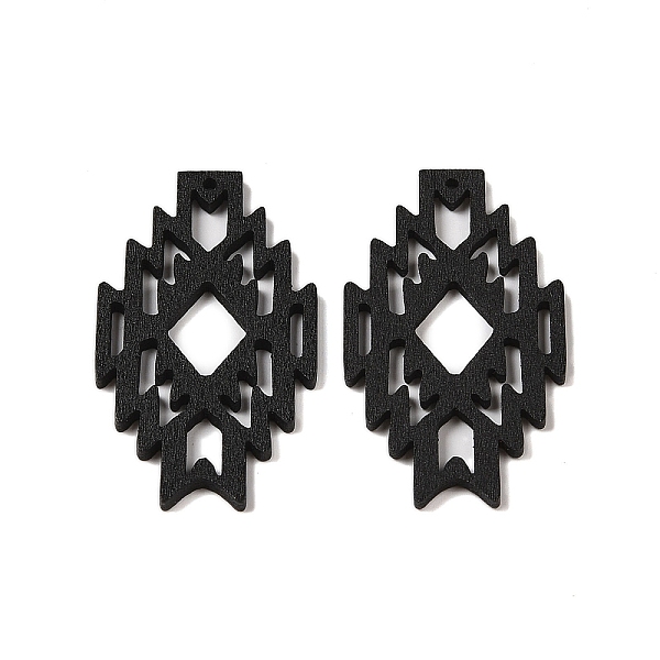 PandaHall Poplar Dye Wood Pendants, Rhombus, Black, 49.5x27.5x2.5mm, Hole: 1.5mm Wood Rhombus Black
PandaHall Poplar Dye Wood Pendants, Rhombus, Black, 49.5x27.5x2.5mm, Hole: 1.5mm Wood Rhombus Black