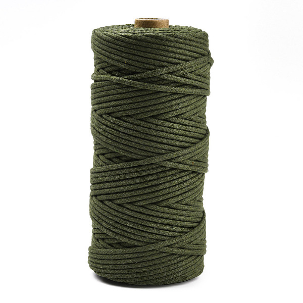 PandaHall Cotton String Threads, Macrame Cord, Decorative String Threads, for DIY Crafts, Gift Wrapping and Jewelry Making, Dark Olive Green...
PandaHall Cotton String Threads, Macrame Cord, Decorative String Threads, for DIY Crafts, Gift Wrapping and Jewelry Making, Dark Olive Green...